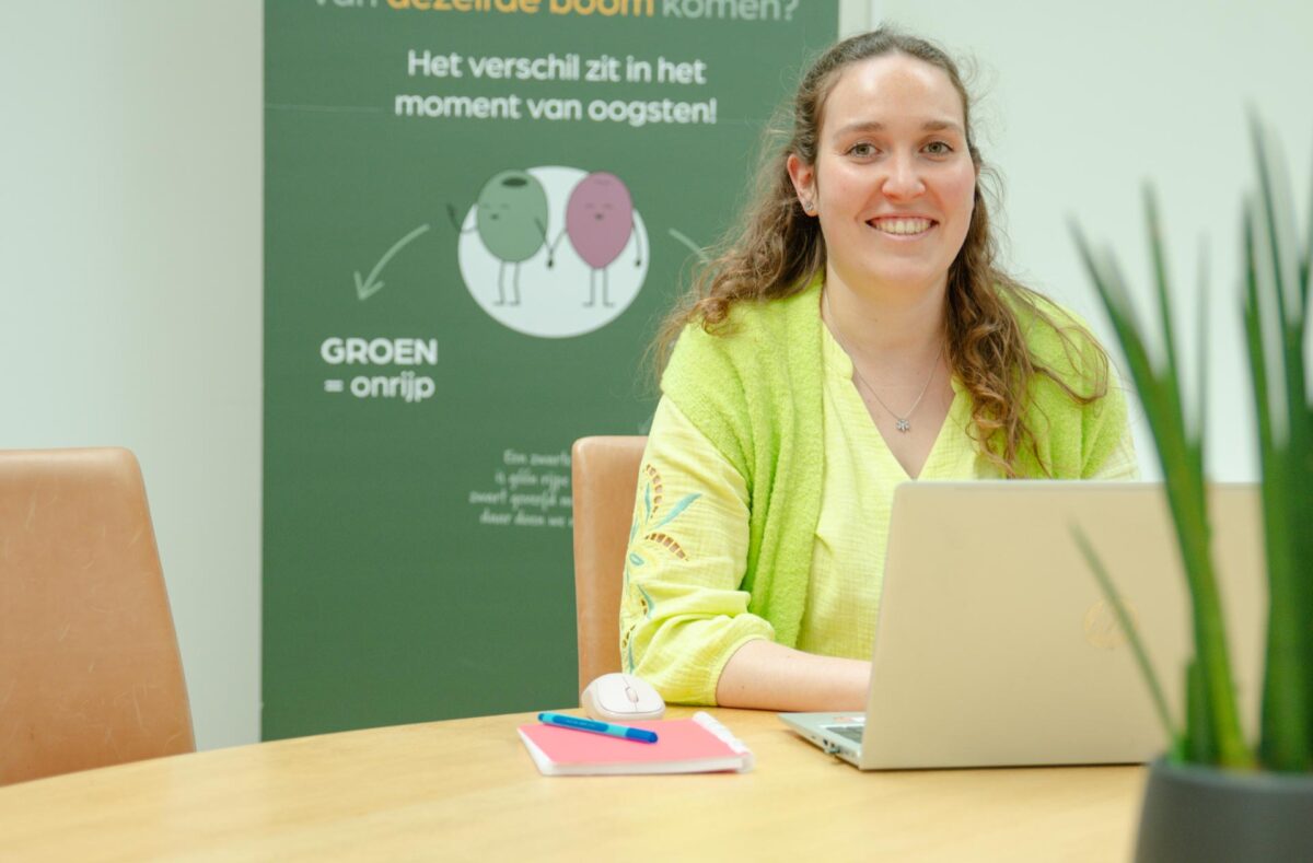 Amber Malfait, in-house HR-consultant van Job Talent bij klant Beliès