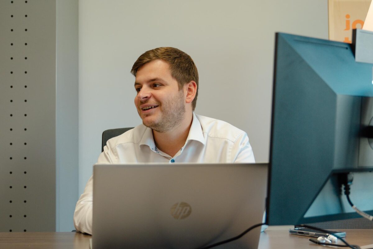 Joppe Van Rymenant, Area Business Manager bij Job Talent, verantwoordelijk voor de kantoren in Rumst en Sint-Niklaas