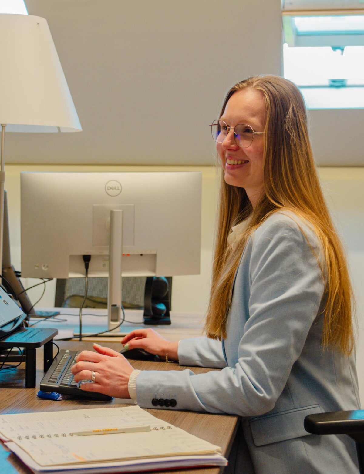Merel Rasterhoff, Facility Officer bij Job Talent, verantwoordelijk voor huisvesting van internationale uitzendkrachten